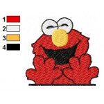 Sesame Street Elmo 09 Embroidery Design